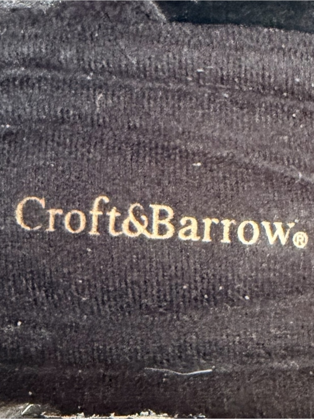 Croft & Barrow Black Genuine Leather Heeled Loafers Pumps Classic Career Shoes - Picture 7 of 9